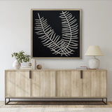 Lucas Fern I X-Large (1050mm W x 1050mm H) / Clear Acrylic