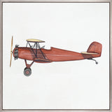 Aviator Dreams II (Canvas) Large (860mm W x 860mm H)