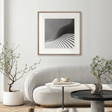 Contours III Small (550mm W x 550mm H) / Standard Clear Glass