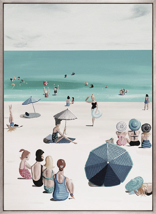 Summertime Joy I Framed Canvas Art | Designer Boys