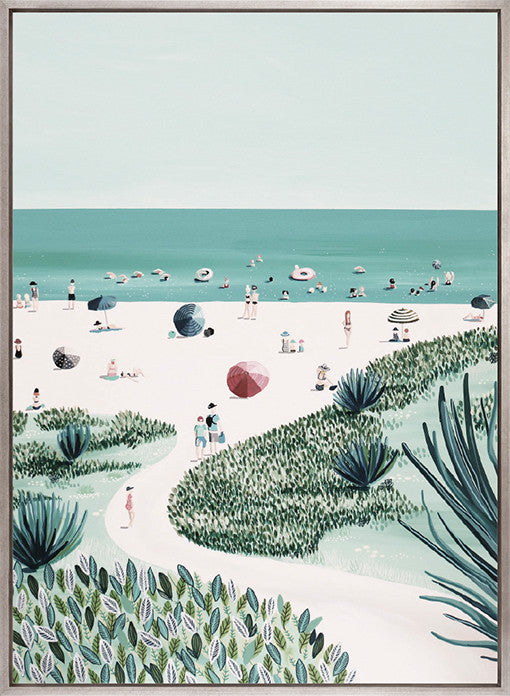 Summertime Joy II Framed Canvas Art | Designer Boys