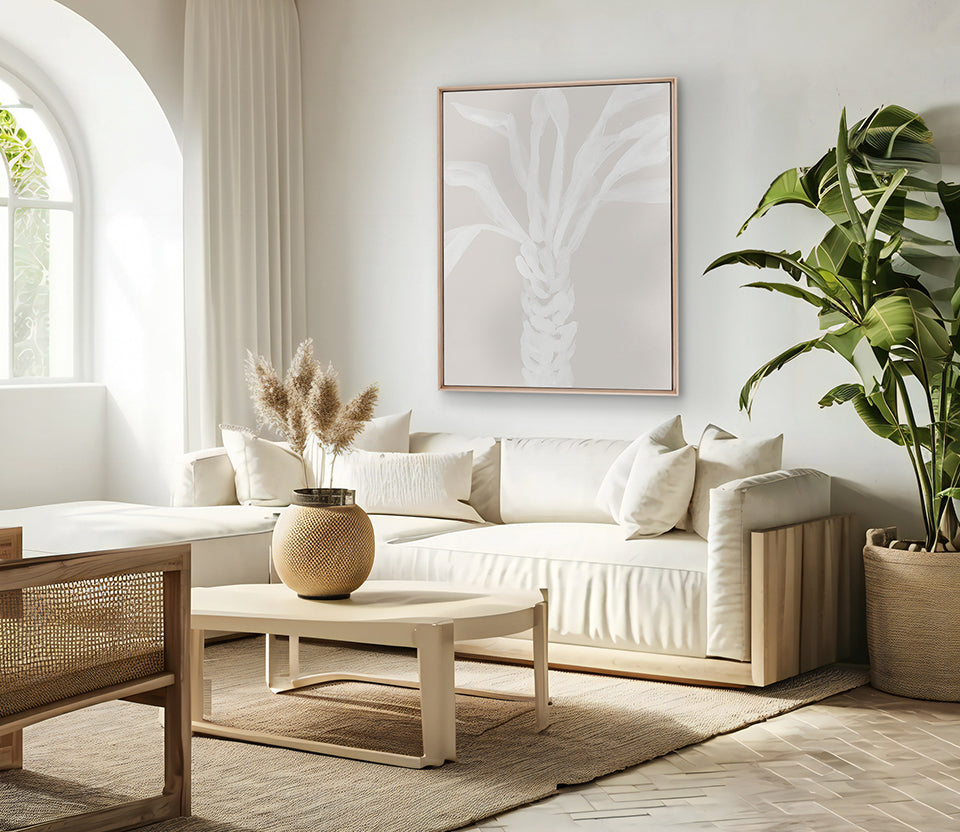 St Bartholomew Palm II (Canvas)