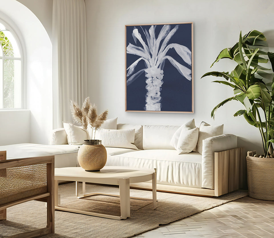 St Bartholomew Palm IV (Canvas)