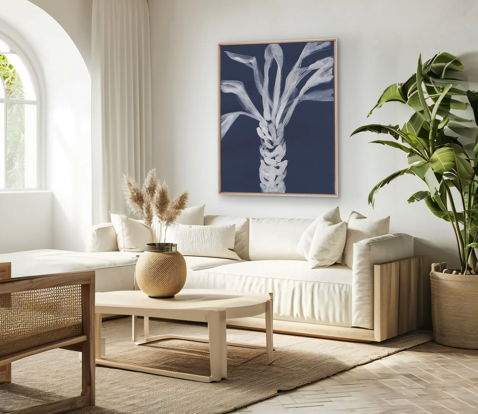 St Bartholomew Palm V (Canvas)