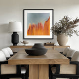 Basalt Abstract V X-Large (1050mm W x 1050mm H) / Clear Acrylic