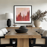 Basalt Abstract VII X-Large (1015mm W x 1015mm H) / Clear Acrylic