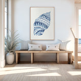 Baudin Shell II (Canvas) Large (903mm W x 1109mm H)