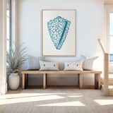 Baudin Shell XII (Canvas) Large (903mm W x 1109mm H)