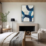 Modern Abstract Form II (Canvas) Large (903mm W x 1109mm H)