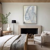 Modern Abstract Form V (Canvas) Large (903mm W x 1109mm H)