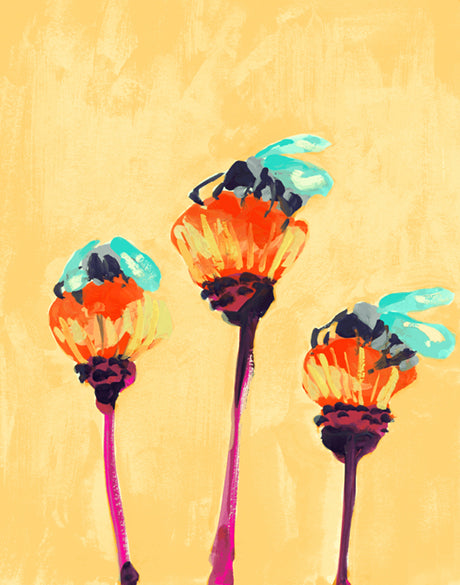 Bee Life IV (Canvas)