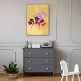 Bee Life V (Canvas) Large (903mm W x 1109mm H)