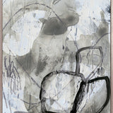 Abstract Tango I (Canvas) Large (903mm W x 1109mm H)