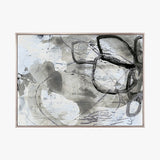 Abstract Tango I (Canvas) Large (903mm W x 1109mm H)