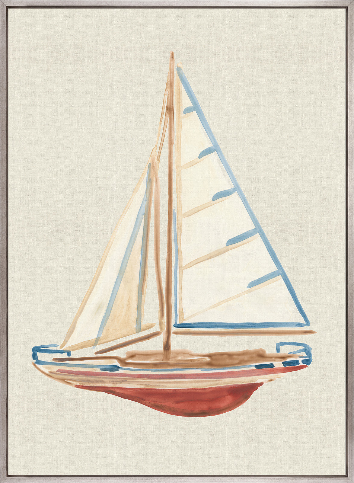First Boat I (Canvas)