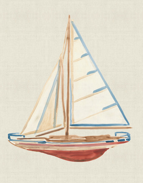 First Boat I (Canvas)