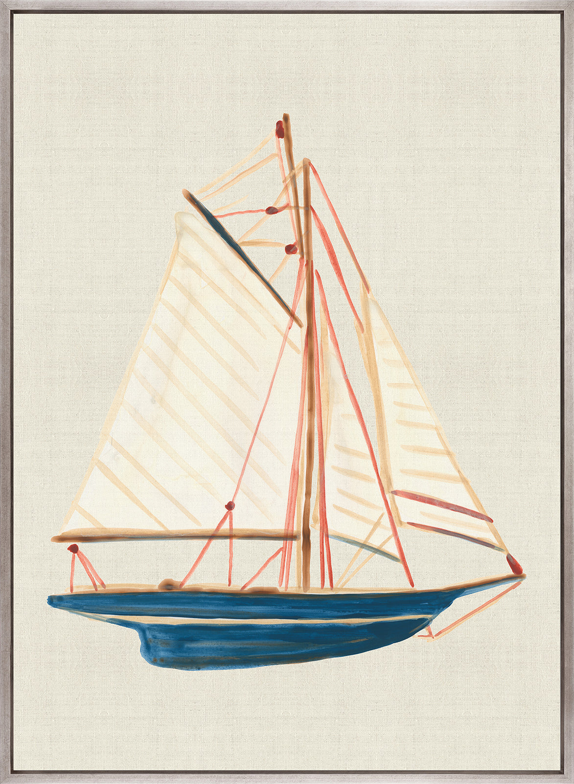 First Boat III (Canvas)