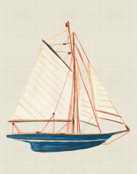 First Boat III (Canvas)