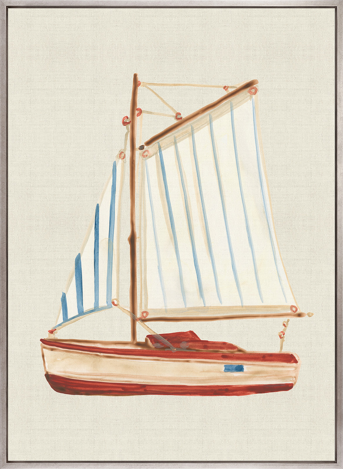 First Boat IV (Canvas)