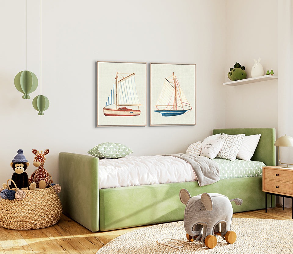 First Boat IV (Canvas)