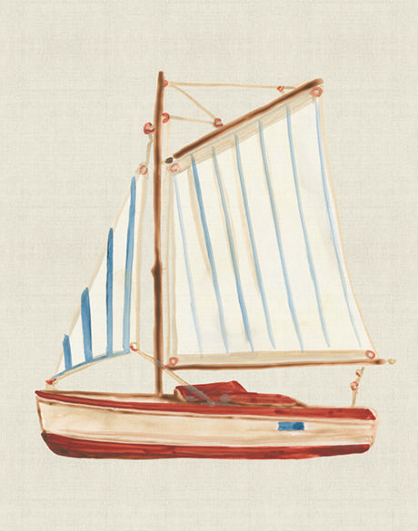 First Boat IV (Canvas)