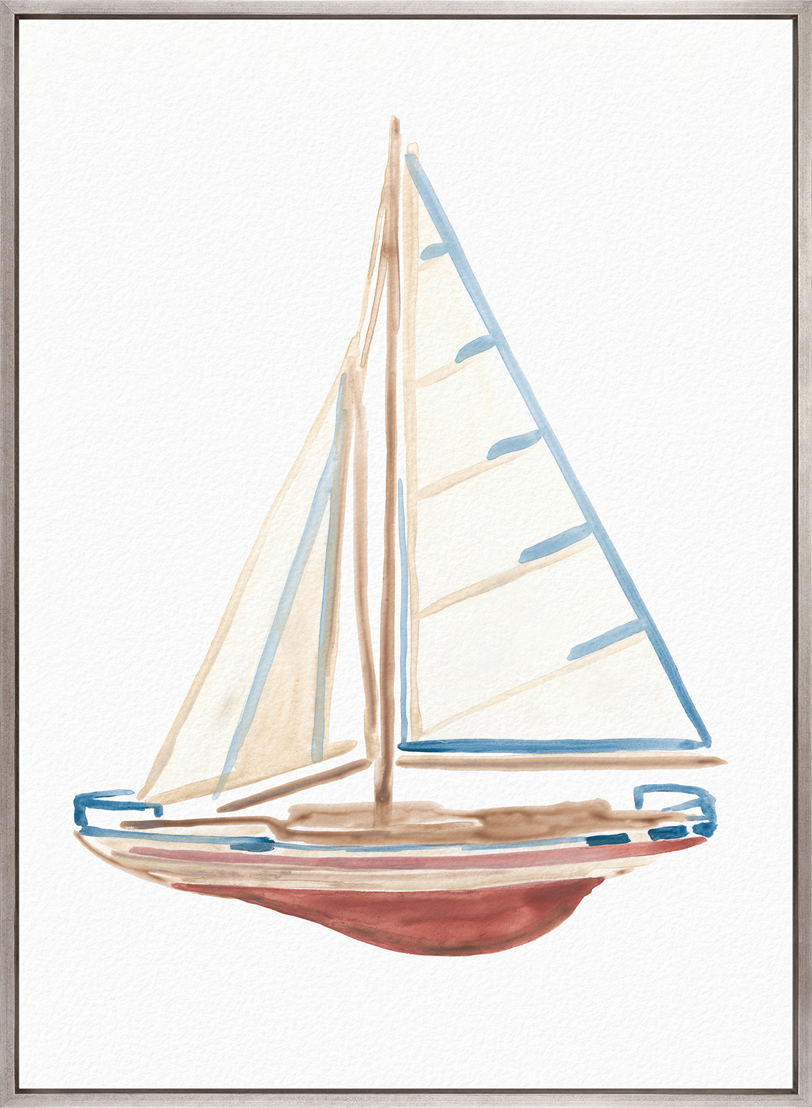 First Boat V (Canvas)