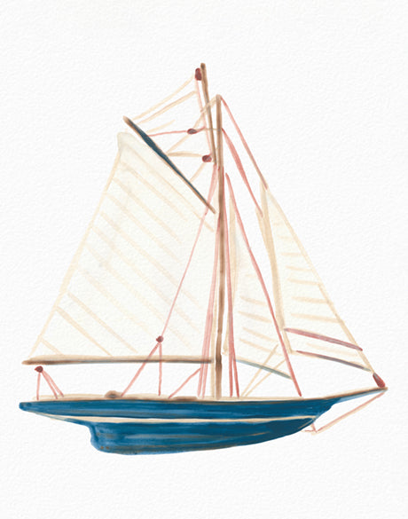 First Boat VII (Canvas)