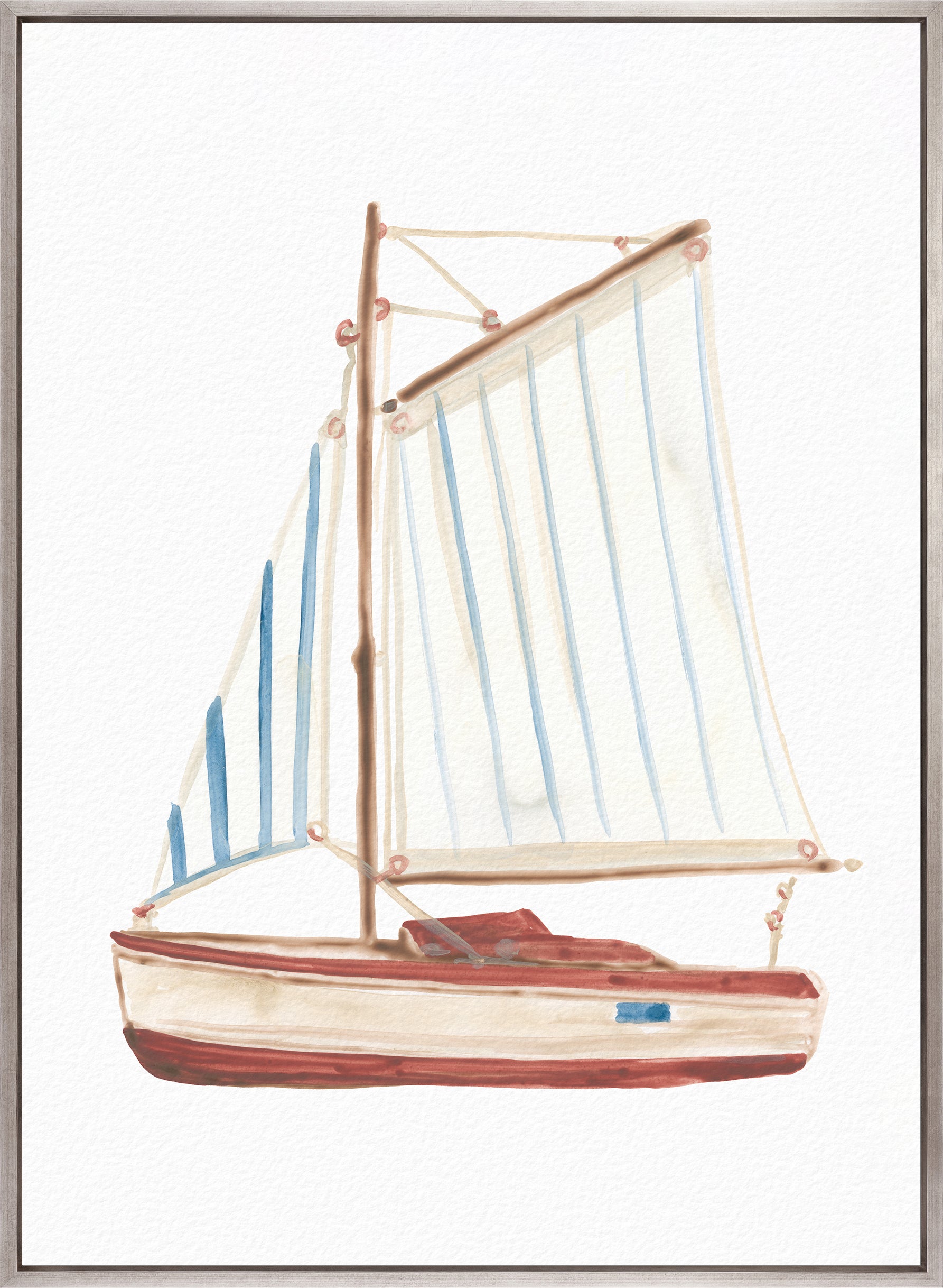 First Boat VIII (Canvas)