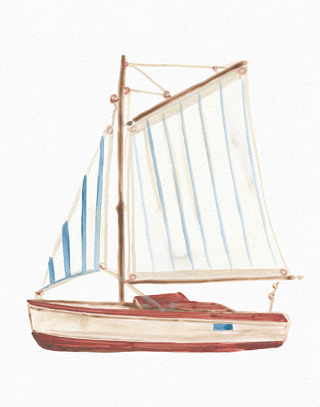 First Boat VIII (Canvas)