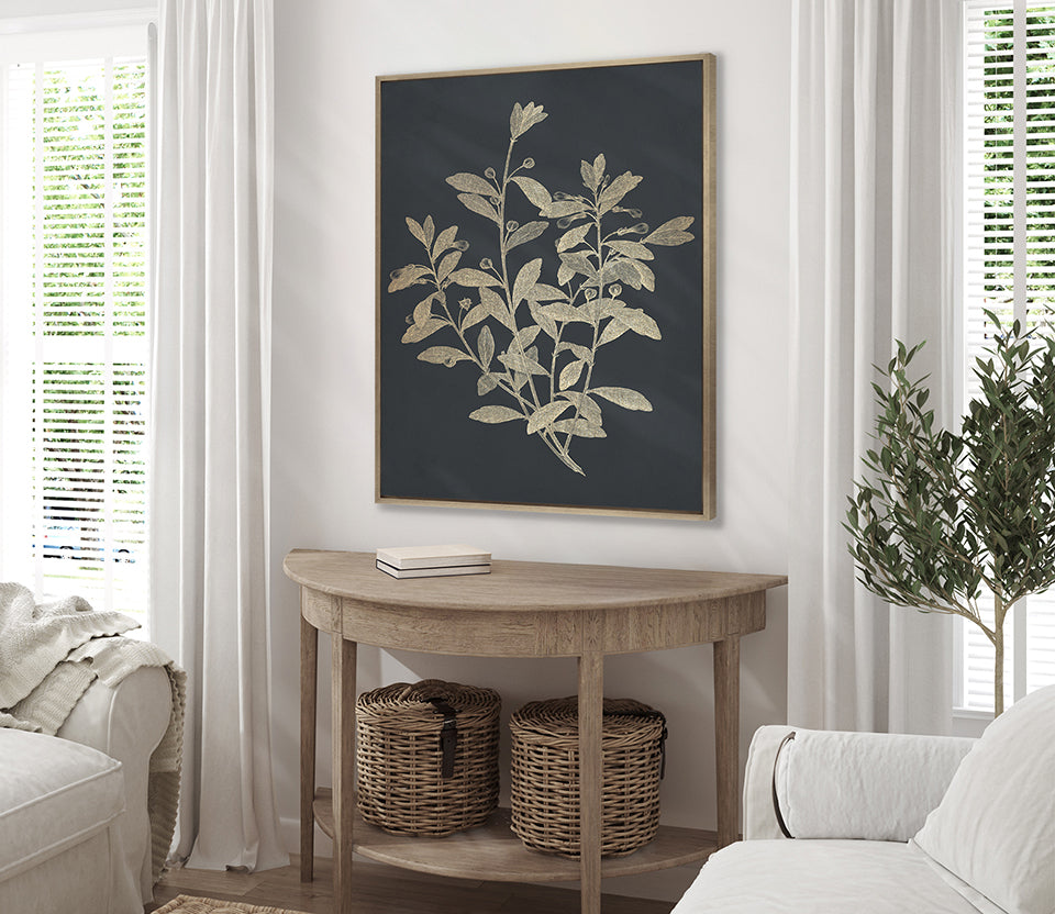 Luxe Foliage II (Canvas)