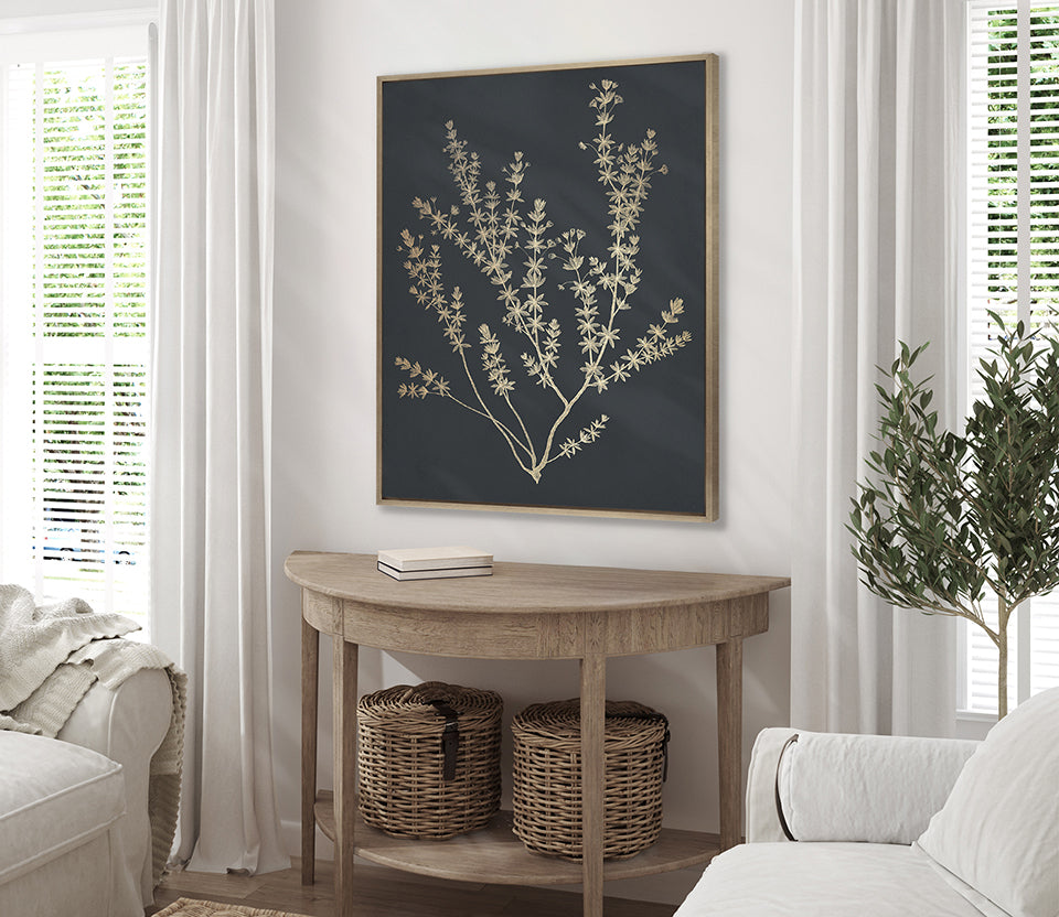 Luxe Foliage V (Canvas)