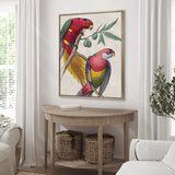 Exotic Parrots I (Canvas) Large (903mm W x 1109mm H)