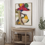 Exotic Parrots III (Canvas) Large (903mm W x 1109mm H)