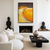 Broulee Abstract II (Canvas) Large (903mm W x 1109mm H)
