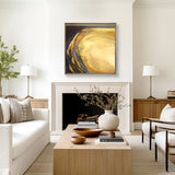Broulee Abstract V (Canvas) Large (860mm W x 860mm H)