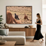 Brumbies VI (Canvas) Large (1109mm W x 903mm H)
