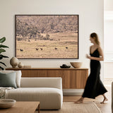 Brumbies VII (Canvas) Large (1109mm W x 903mm H)