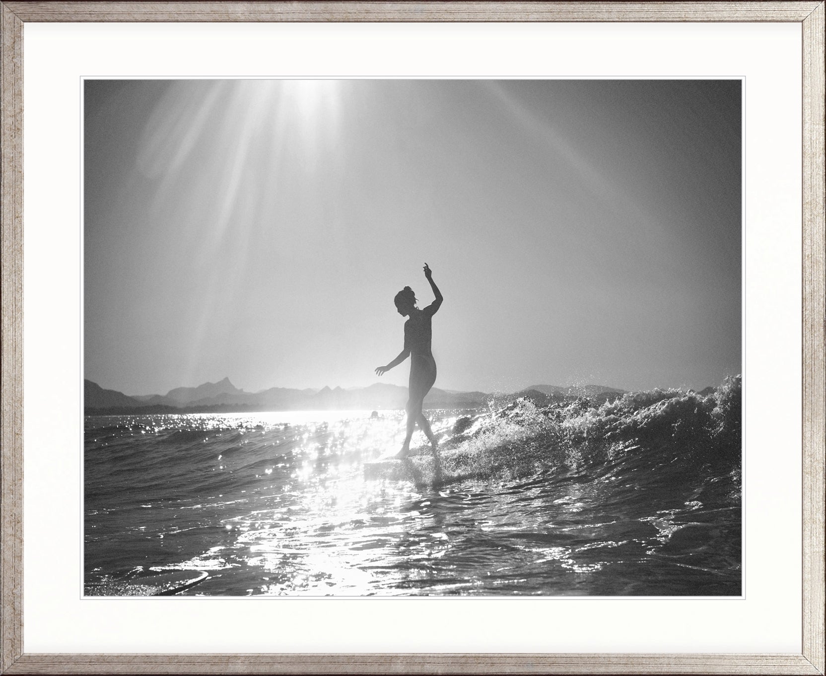 Byron Shores V X-Large (1000mm W x 1400mm H) / Clear Acrylic