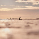 Byron Shores X (Canvas) Large (1109mm W x 903mm H)