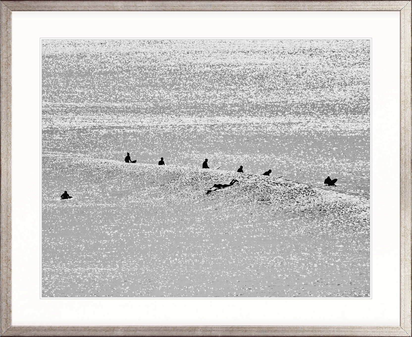 Byron Shores XI X-Large (1400mm W x 1000mm H) / Clear Acrylic