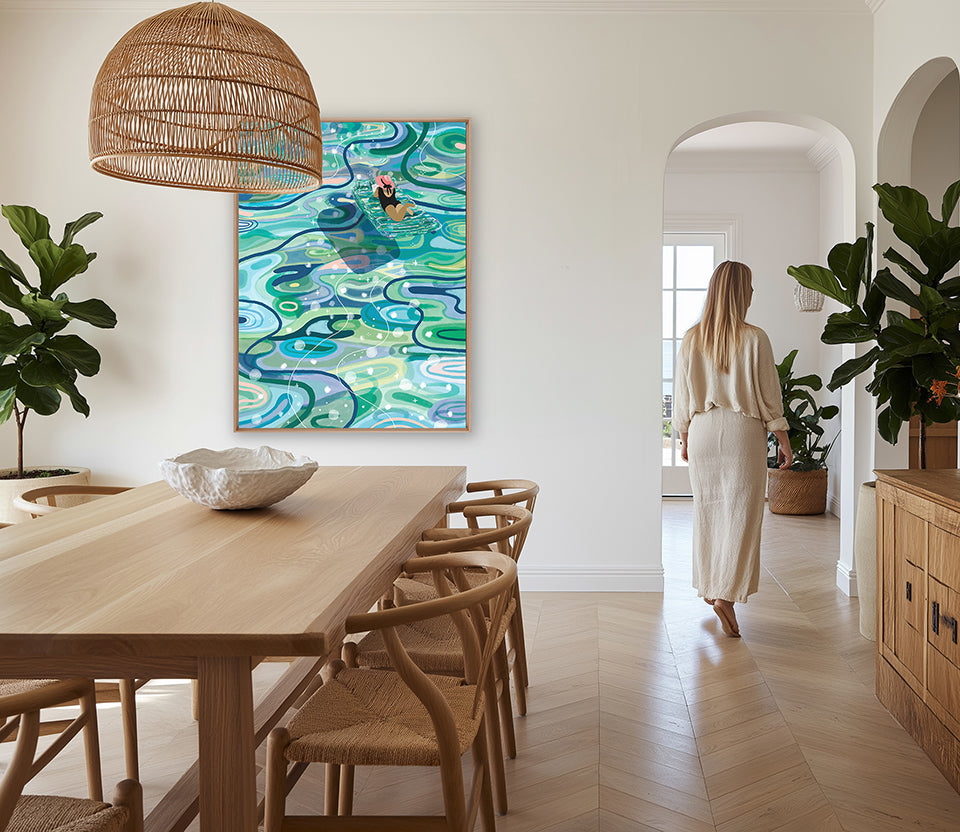 Cabana Club I (Canvas)