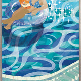 Cabana Club II (Canvas) Large (903mm W x 1109mm H)