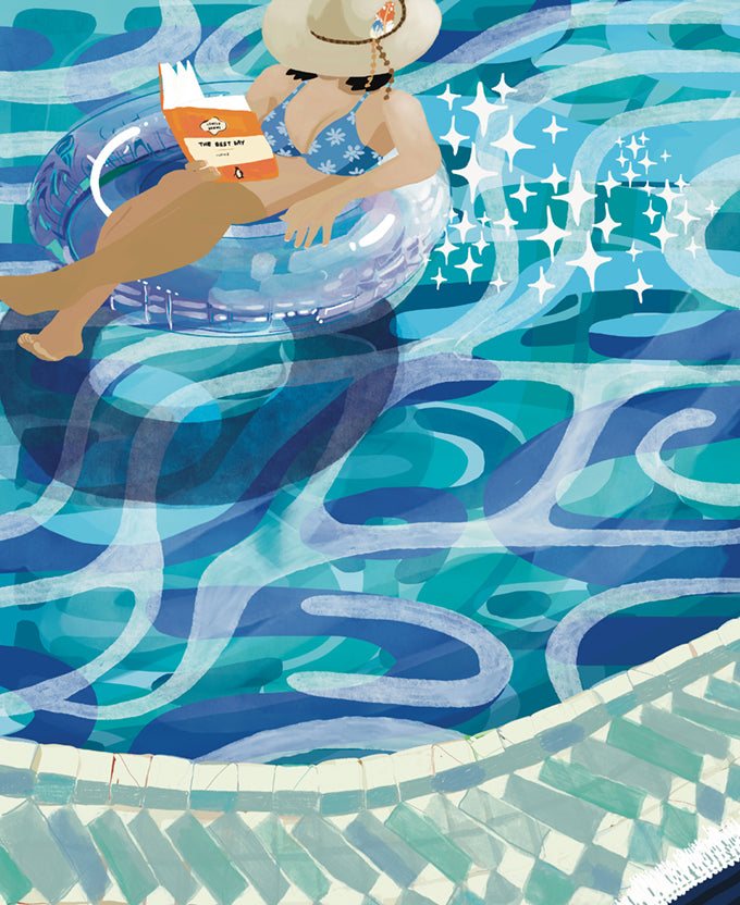 Cabana Club II (Canvas)