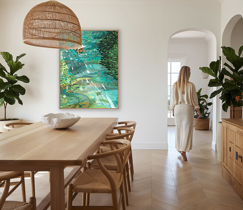 Cabana Club III (Canvas)