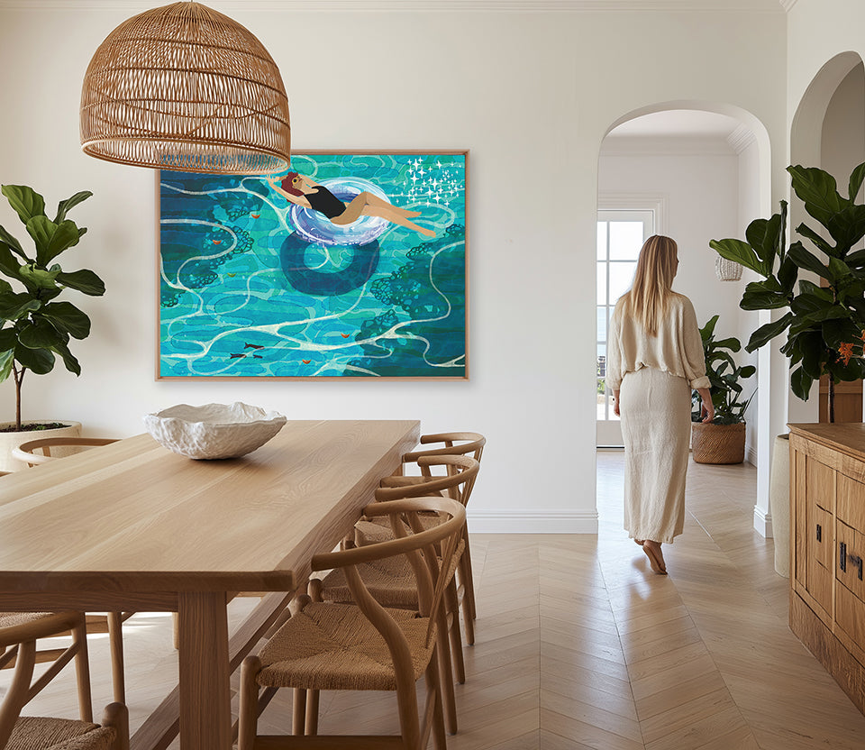Cabana Club IV (Canvas) Large (1109mm W x 903mm H)