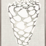 Shell on Linen III (Canvas)
