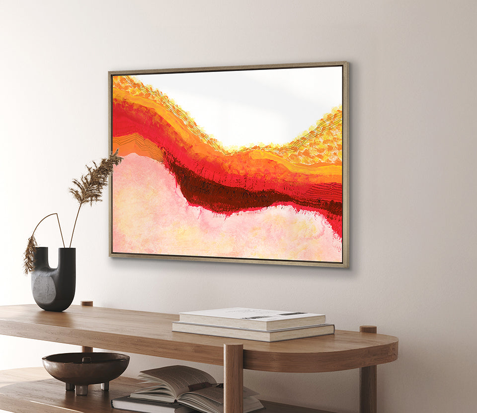 Caldera Abstract IV (Canvas)
