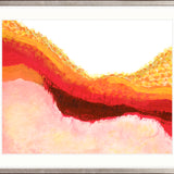 Caldera Abstract IV X-Large (1400mm W x 1000mm H) / Clear Acrylic