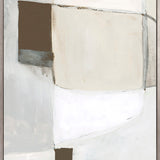 Cali Abstract Form X (Canvas) Large (903mm W x 1109mm H)