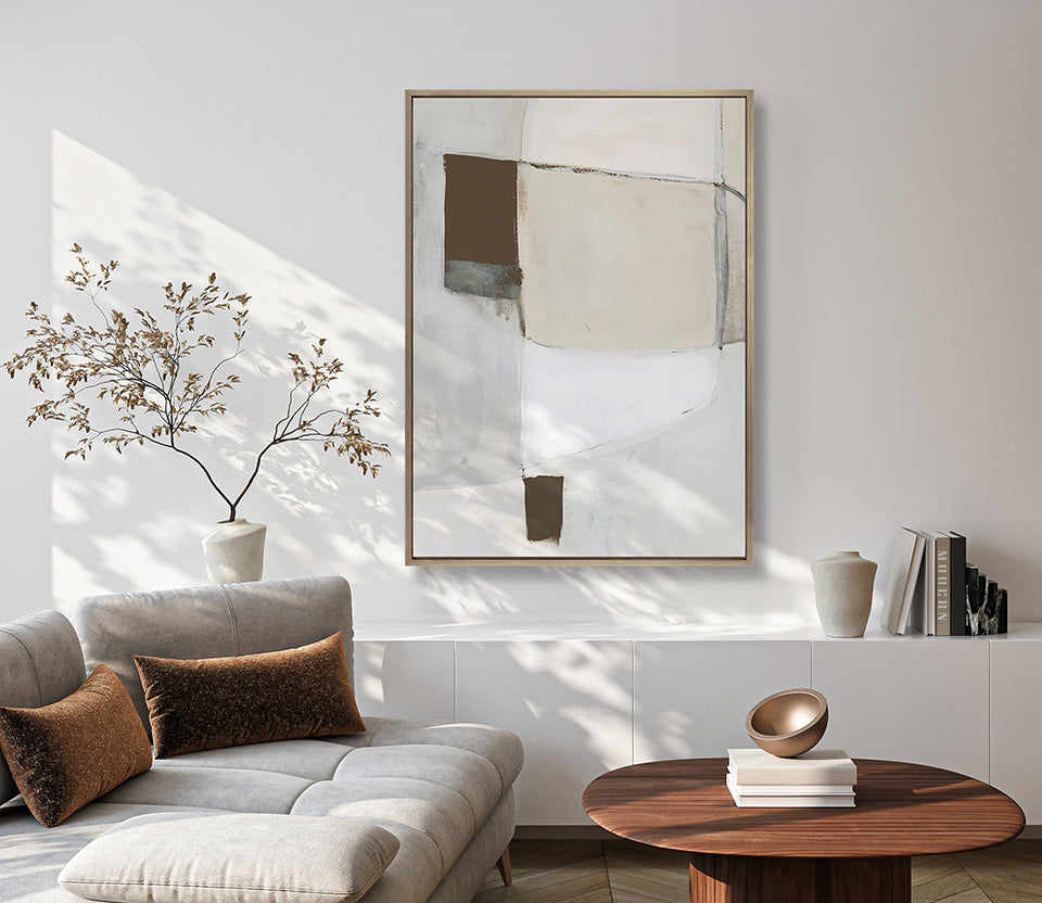 Cali Abstract Form X (Canvas)